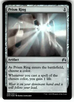 Prism Ring Magic Origins FOIL MTG NM - Image 1