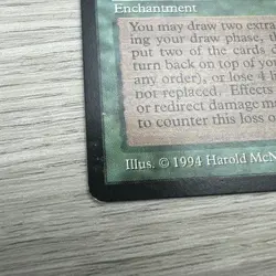 MTG Sylvan Library Legends LEG Rare Enchantment Magic The Gathering LP/MP - Image 2
