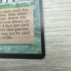 MTG Sylvan Library Legends LEG Rare Enchantment Magic The Gathering LP/MP - Image 3