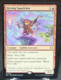 MtG Hexing Squelcher Lorwyn Eclipsed Regular Rare 0145 - Image 1