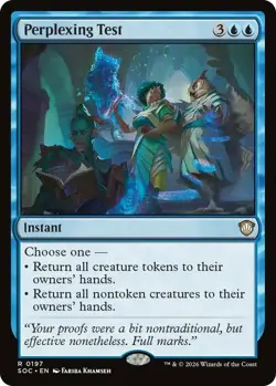 4 x Perplexing Test - Commander: Secrets of Strixhaven - NM-Mint - MTG - Image 1