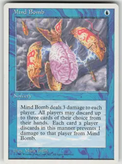 Mind Bomb U Fourth Edition MTG - Image 1