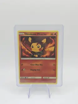 Demon Slayer Hinokami Kagura Tanjiro Pikachu Pokemon Custom Card - Image 3