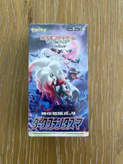 Pokemon Card Sword & Shield Dark Phantasma Booster Box Japanese Sealed from USA - Image 1