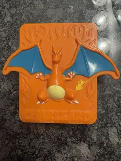 Pokemon Charizard Card Holder Deck Box Vintage 2002 Pokemon TCG - Image 1
