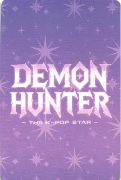 MIRA ZOEY RUMI HUNTR/X KPOP DEMON HUNTERS The Kpop Star Lomo Collectible Card - Image 2
