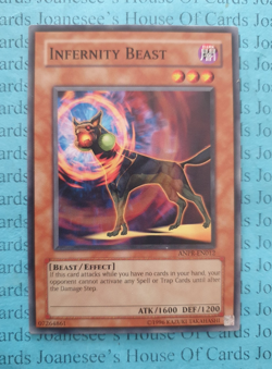 ANPR-EN012 Infernity Beast Yu-Gi-Oh Card Unl New - Image 1