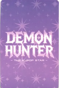 MIRA RUMI ZOEY HUNTR/X KPOP DEMON HUNTERS The Kpop Star Lomo Collectible Card - Image 2