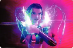 ZOEY BATTLE HUNTR/X KPOP DEMON HUNTERS The Kpop Star Lomo Collectible Card - Image 1