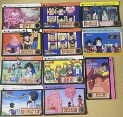 Dragon Ball Z Amada PP Card Lot 11 Vintage 1990s Majin Buu Saga Japan - Image 1