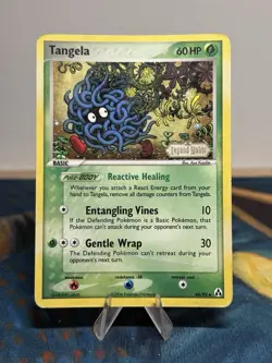 Tangela 44/92 Reverse Holo Foil Stamped EX Legend Maker Pokemon Card HP MP - Image 1