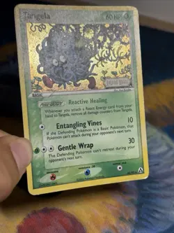 Tangela 44/92 Reverse Holo Foil Stamped EX Legend Maker Pokemon Card HP MP - Image 4