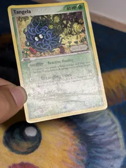 Tangela 44/92 Reverse Holo Foil Stamped EX Legend Maker Pokemon Card HP MP - Image 5