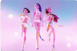 RUMI ZOEY MIRA HUNTR/X KPOP DEMON HUNTERS The Kpop Star Lomo Collectible Card - Image 1