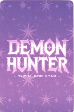 RUMI ZOEY MIRA HUNTR/X KPOP DEMON HUNTERS The Kpop Star Lomo Collectible Card - Image 2