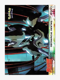 1999 Topps Pokemon The Movie Edition Mechanical Mewtwo Non Holo #6 – NM - Image 1