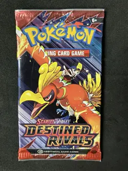 Pokemon Scarlet & Violet Destined Rivals Single Booster Pack - Image 1