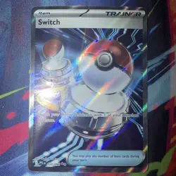 2025 Pokemon TCG Switch 123/94 PFL Full Art Ultra Rare NM - Image 1
