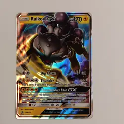 The Pokemon Company Raikou GX SM121 SM Promo Holo 170HP EN Basic - Image 1