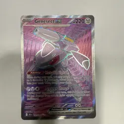 Genesect EX 161/086 Sv: Black Bolt Ultra Rare Full Art Holo Pokemon TCG (EN) - Image 1