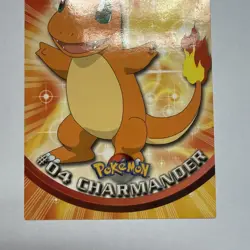 Charmander #04 Topps TV Animation Edition Blue Label Non Holo Pokemon 1999 - Image 3