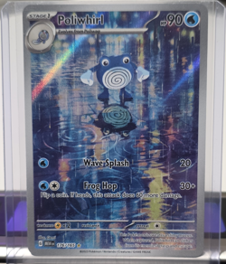 The Pokemon Company Poliwhirl 176/165 Illustration Rare Holo SV151 EN - Image 1