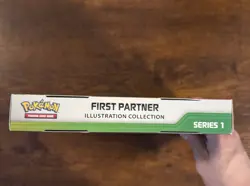 Pokemon TCG First Partner Illustration Collection Series 1 Box 3 Packs Promo - Image 3