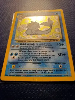 Pokemon TCG Vaporeon Jungle 12/64 Holo Unlimited Holo Rare - Image 2