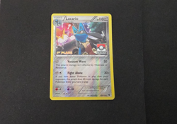 Lucario 63/124 Reverse Holo 1st Place Pokemon League Stamped - LP - Image 1