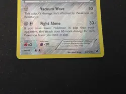 Lucario 63/124 Reverse Holo 1st Place Pokemon League Stamped - LP - Image 3