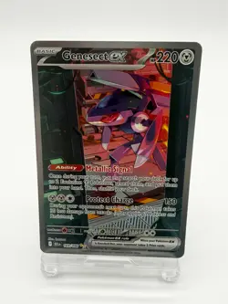 Genesect EX 220 HP Pokemon TCG Sv: Black Bolt 169/086 Holo Special Rare NM - Image 1