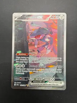 Genesect EX 220 HP Pokemon TCG Sv: Black Bolt 169/086 Holo Special Rare NM - Image 3