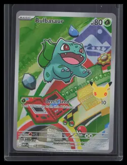 Bulbasaur First Partner Promo MEP 037 Near Mint Pokemon TCG B - Image 1