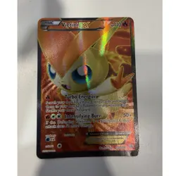 Pokemon Company Victini EX 131/135 Plasma Storm Full Art Holo Ultra Rare - Image 1