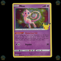 Mew 11/25 - Celebrations 25th Anniversary - NM Holo Rare - Pokemon TCG - Image 1