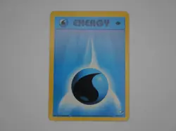 2000 Pokemon Gym Heroes 1st Edition Water Energy #132/132 MINT - Image 1
