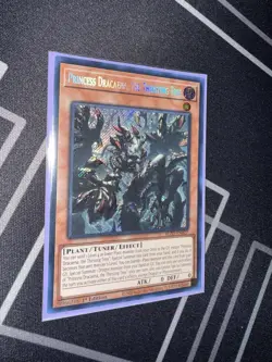 Princess Dracaena, the Thirsting Tree 1st Edition Secret Rare BLZD-EN027 - Image 1