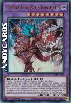OMEGA MAGISTUS INVOKATO (Invoked) Ultra R • BPRO IT100 • 1Ed • Yugioh - Image 1