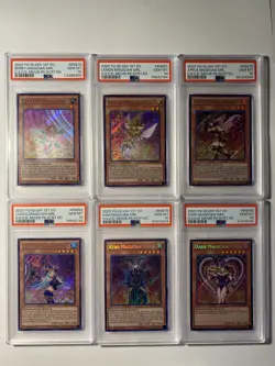 Yu-Gi-Oh! DSOD Magician Girls Full GEM MINT 1st Edition Set - Image 1