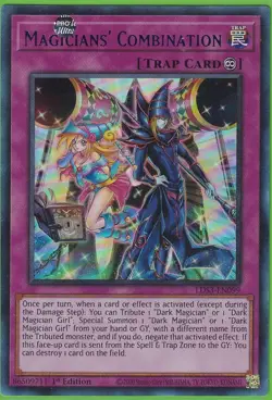 YUGIOH! MAGICIANS COMBINATION - ULTRA RARE BLUE - 1ST EDITION - LDS3-EN099 - Image 1
