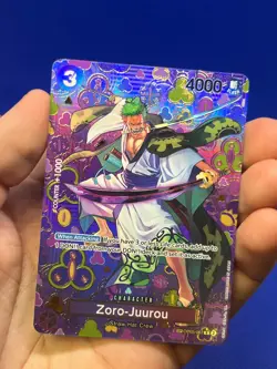 One Piece Emperors in the New World Zoro-Juurou OP05-067 Alternate Art SP NM/LP - Image 2