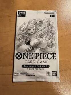 One Piece English Booster Tournament Pack Vol.6 Card Booster Pack New - Image 1