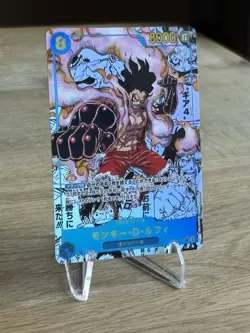 One Piece Monkey D Luffy Manga OP11-118 A Fist of Divine Speed - Japanese Art - Image 1