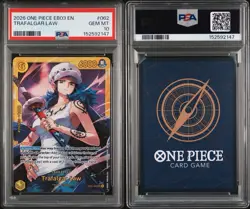 2026 ONE PIECE EB03-EXTRA BOOSTER HEROINES EDITION #062 TRAFALGAR LAW PSA 10 - Image 3