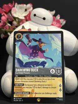 Disney Lorcana - Darkwing Duck, Cool under pressure - Legendary - NM - Image 1