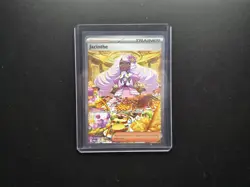 Pokemon Jacinthe Full Art Trainer-Supporter Holo Rare Card 122/088 POR - Image 1