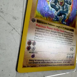 Machamp 8/102 Pokemon Base Set 1st Edition Holo Rare Trading Card Game - Image 2
