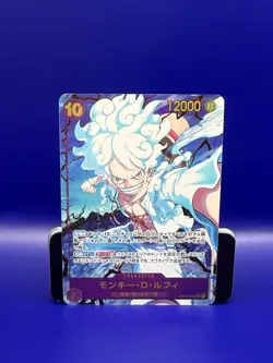 Monkey D. Luffy (Alt Art) OP05-119 SEC ONE PIECE Card The Best PRB-01 Japanese - Image 1