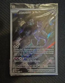 Pokemon Mewtwo Promo 052 SV Scarlet & Violet Holo TCG Card Factory sealed - Image 1