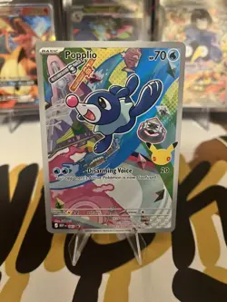 Popplio 045 First Partner Promo Card Pokemon TCG - Image 1